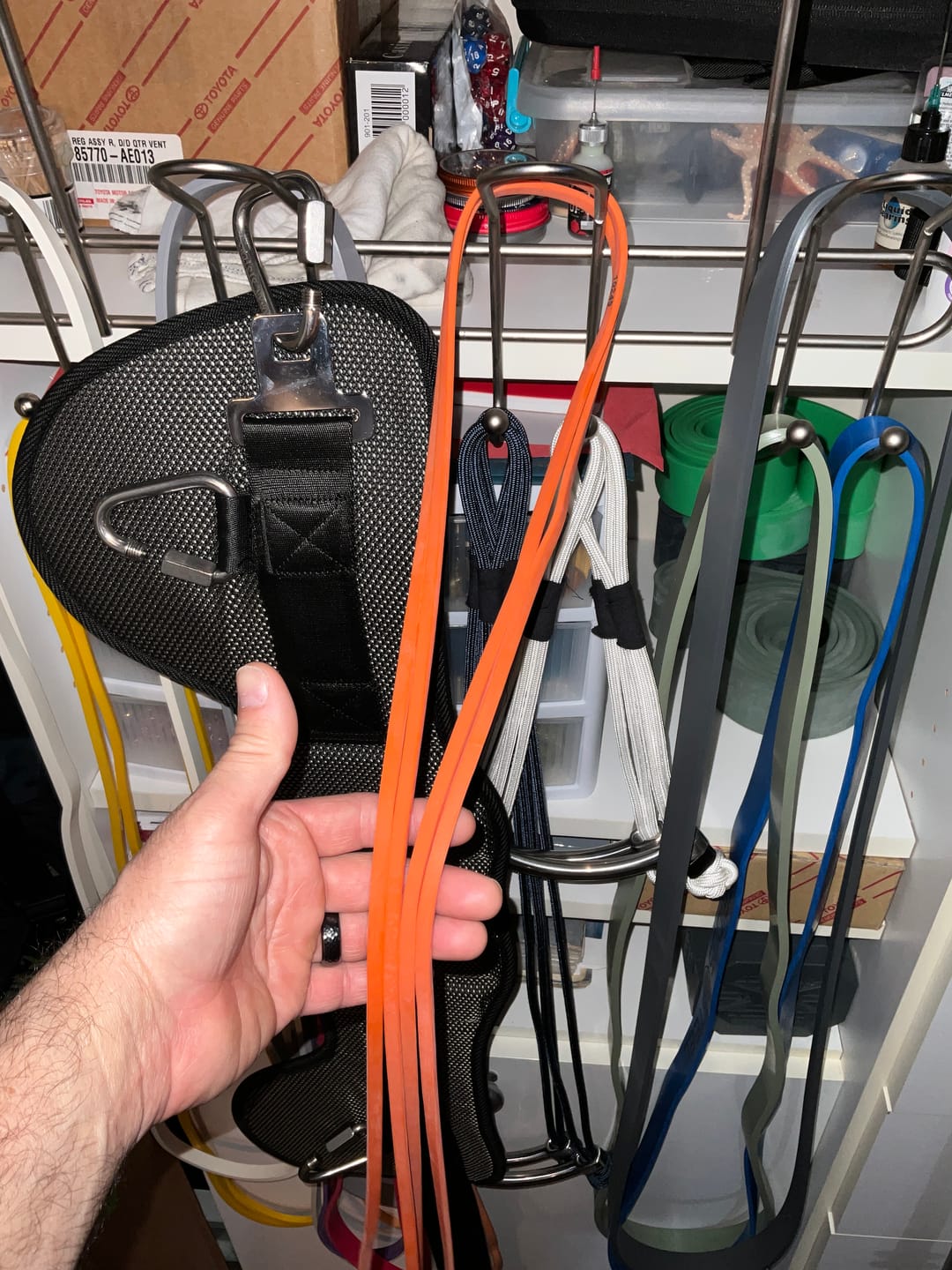 Customer photo review of 38" Orange Band