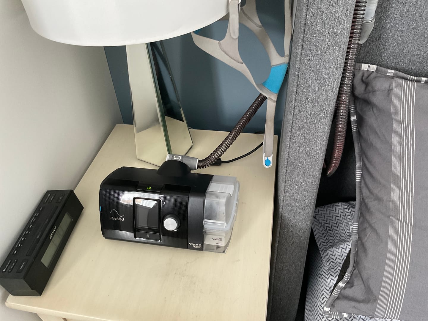 Customer photo review of ResMed AirSense 10 AutoSet 4G With HumidAir & ClimateLineAir Heated Tubing