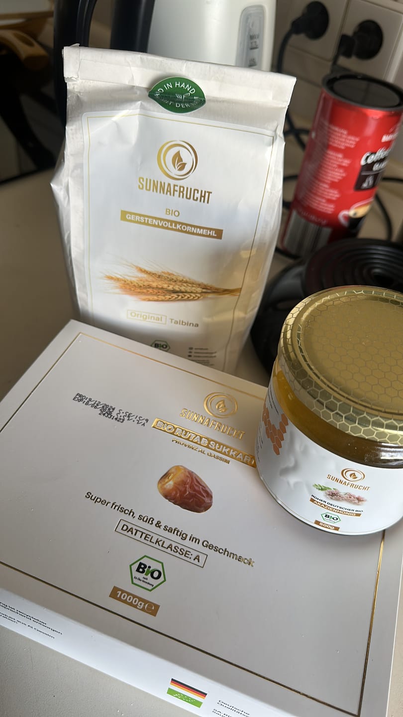 Customer photo review of Bio Talbina Set von Sunnafrucht®