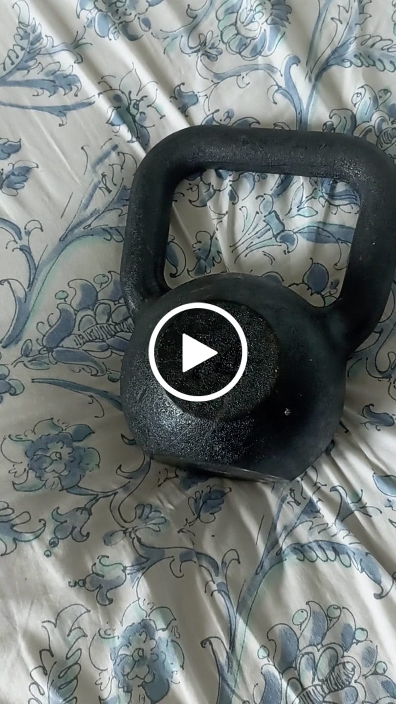 Customer video review of Kettlebell Pintado