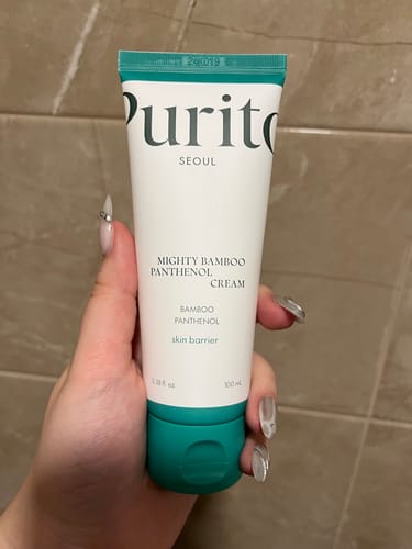 Customer photo review of Purito SEOUL Mighty Bamboo Panthenol Cream regeneruojantis kremas su pantenoliu