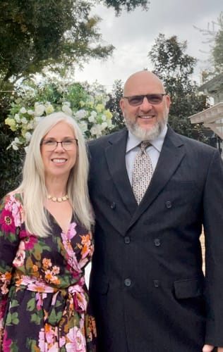 Customer photo review of Painted Blooms Tie Waist Dress