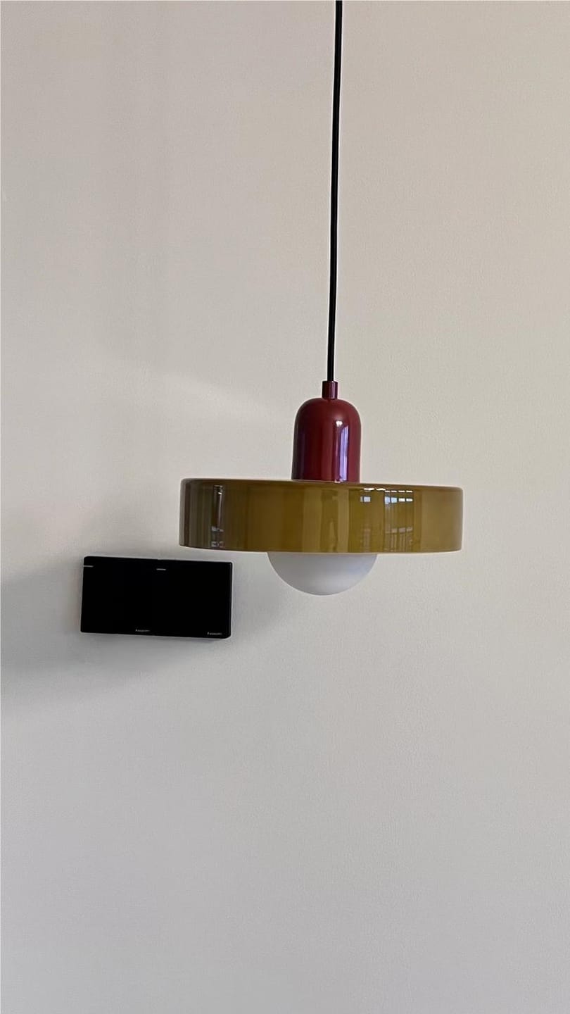 Customer photo review of Luminária Pendente Moderna Nórdica