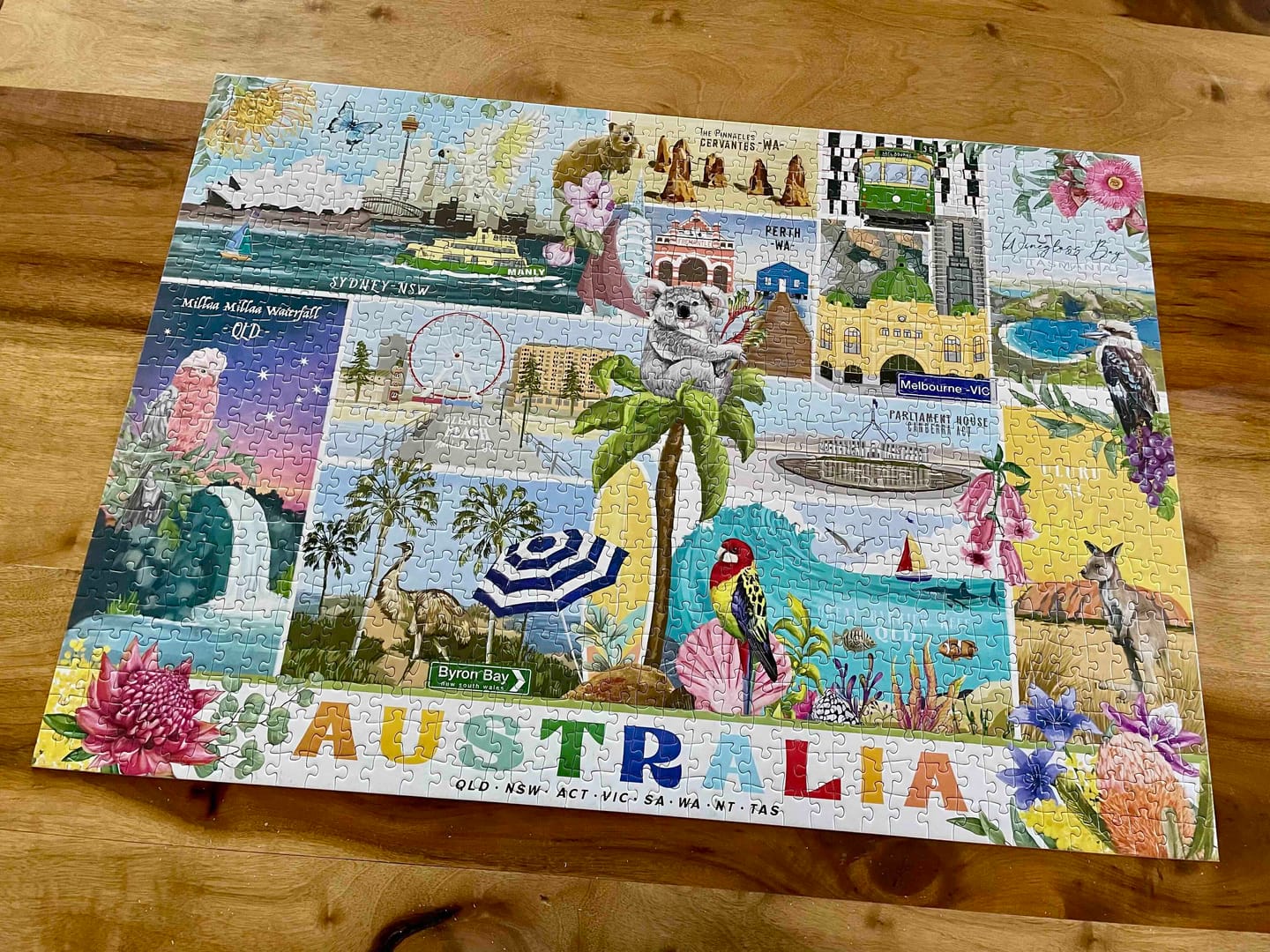 Customer photo review of Puzzle 1000 Gday Australia