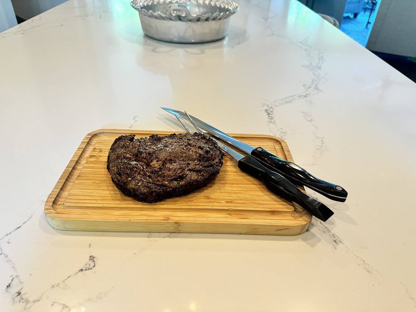 Customer photo review of USDA Choice Family Steak Pack