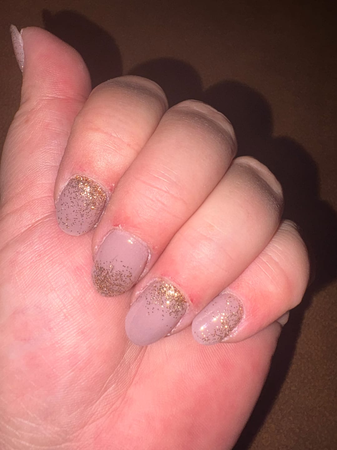 Customer photo review of Mocha Delight Dipping Powder