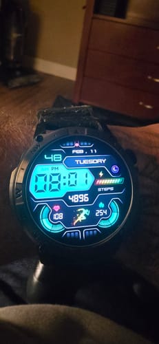 Customer photo review of ZE™ Force Smartwatch – Power Your Day, Track Your Way
