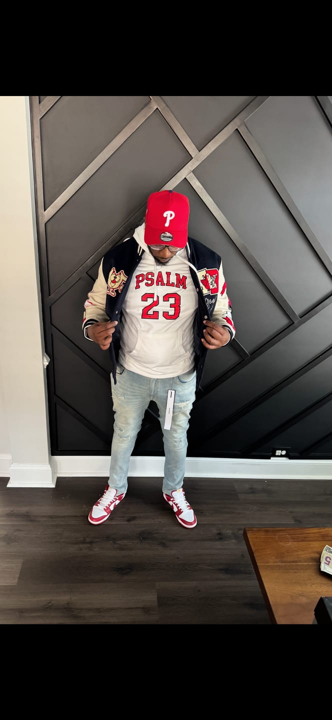 Customer photo review of PSALM 23 - Premium Unisex Hoodie