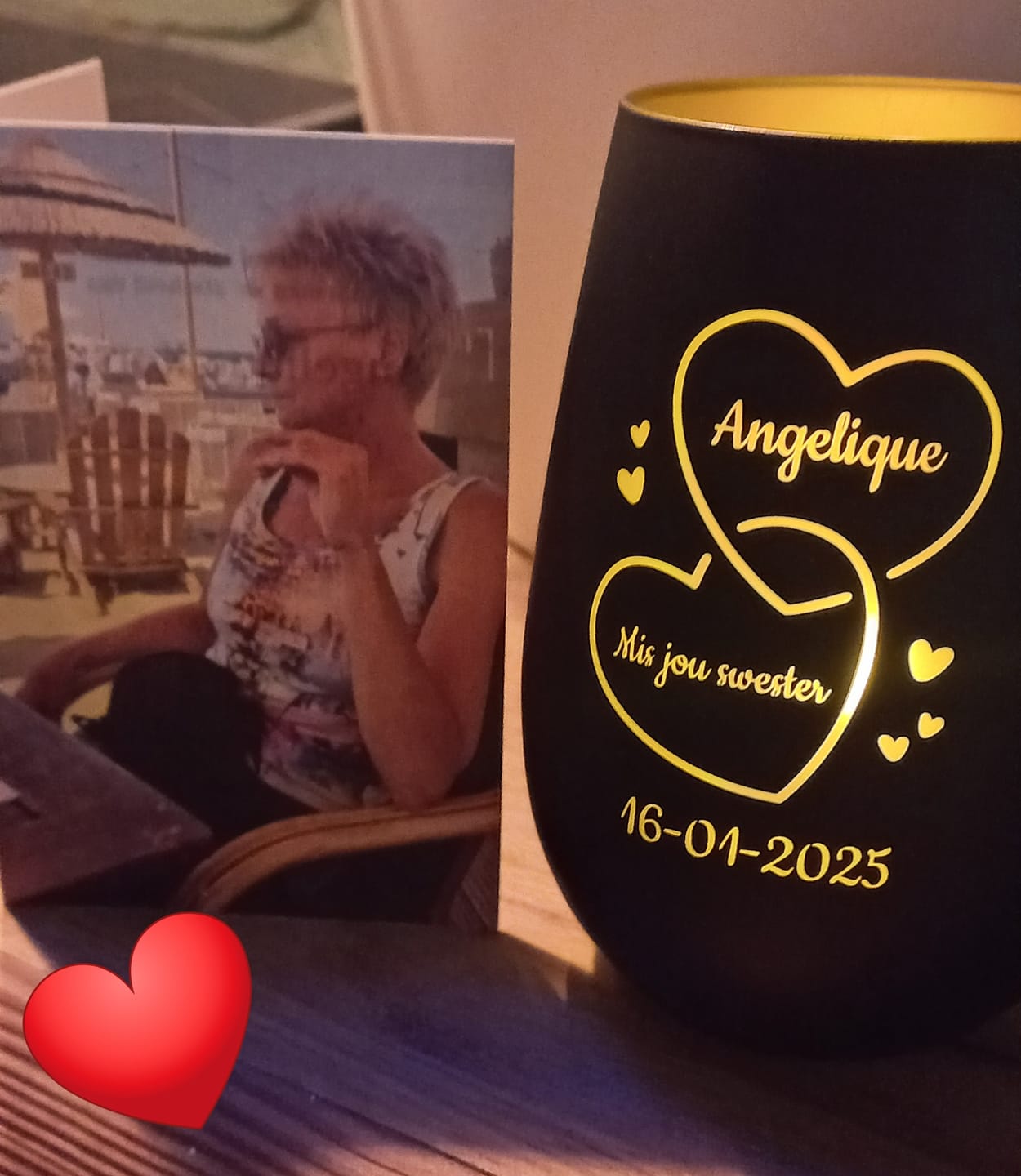 Customer photo review of We missen je ... - Familie-Rouwlicht