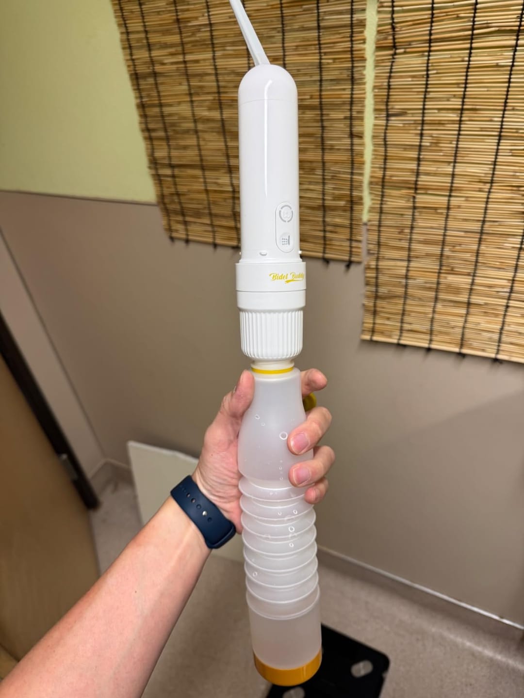 Customer photo review of GoFlow Rechargeable Portable Bidet
