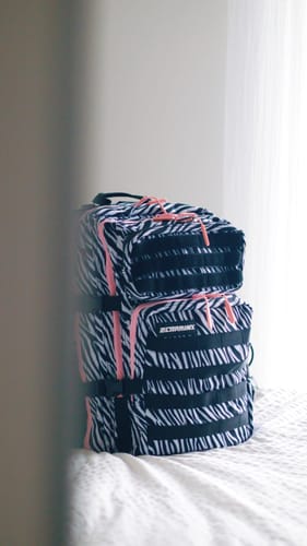 Customer photo review of Mochila Táctica V1 45L All In Zebra