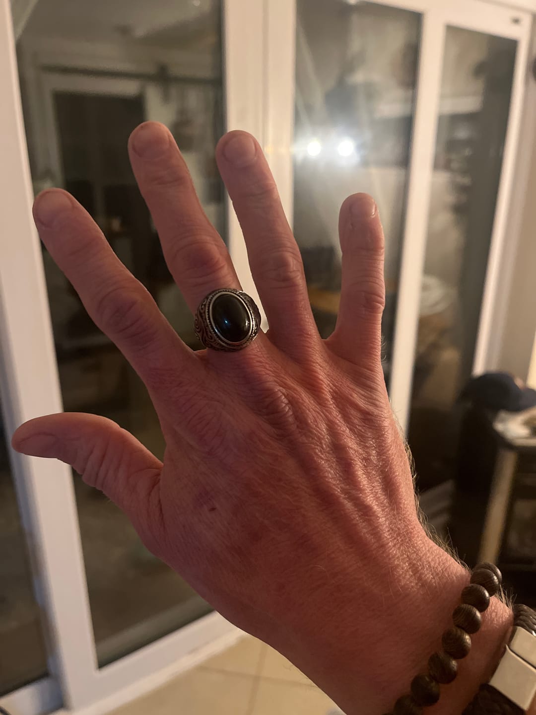 Customer photo review of BLACK EYES.