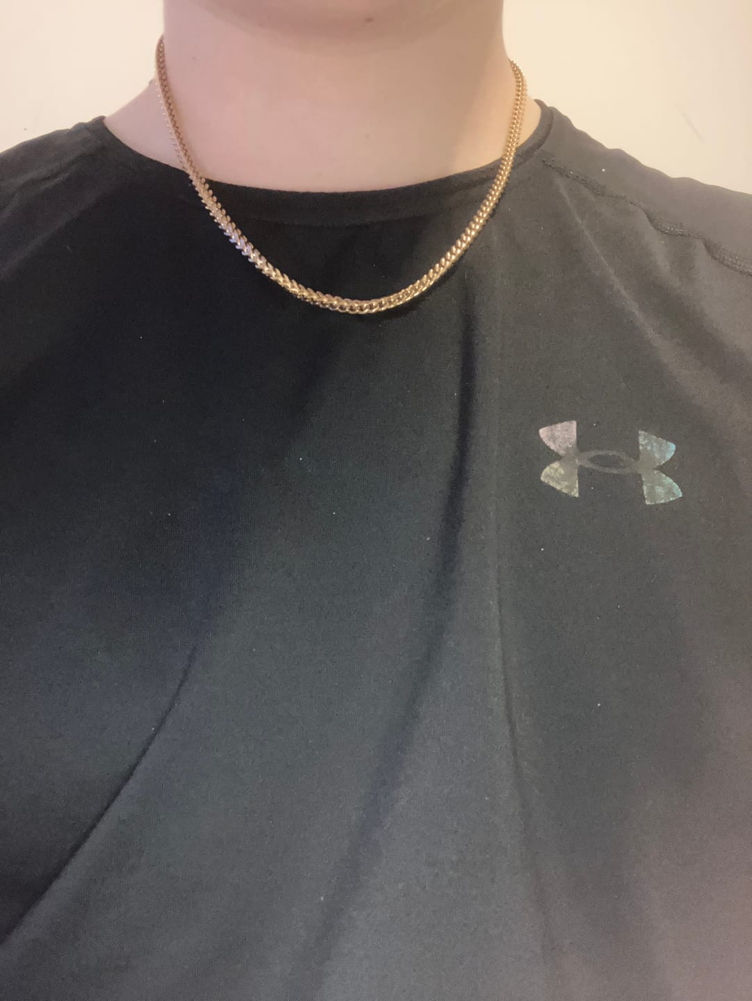 Customer photo review of Franco Chain (Gold)