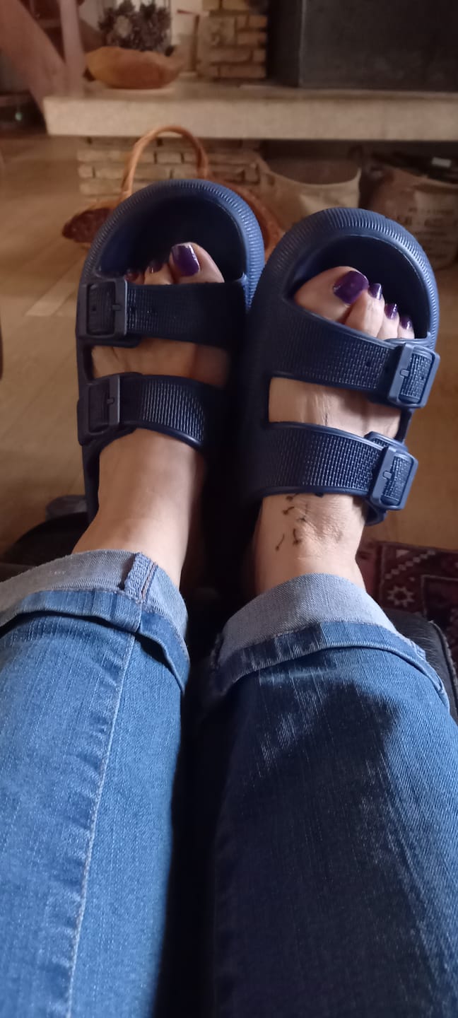 Customer photo review of Pantoufle Orthopédique Cloudly™ 2
