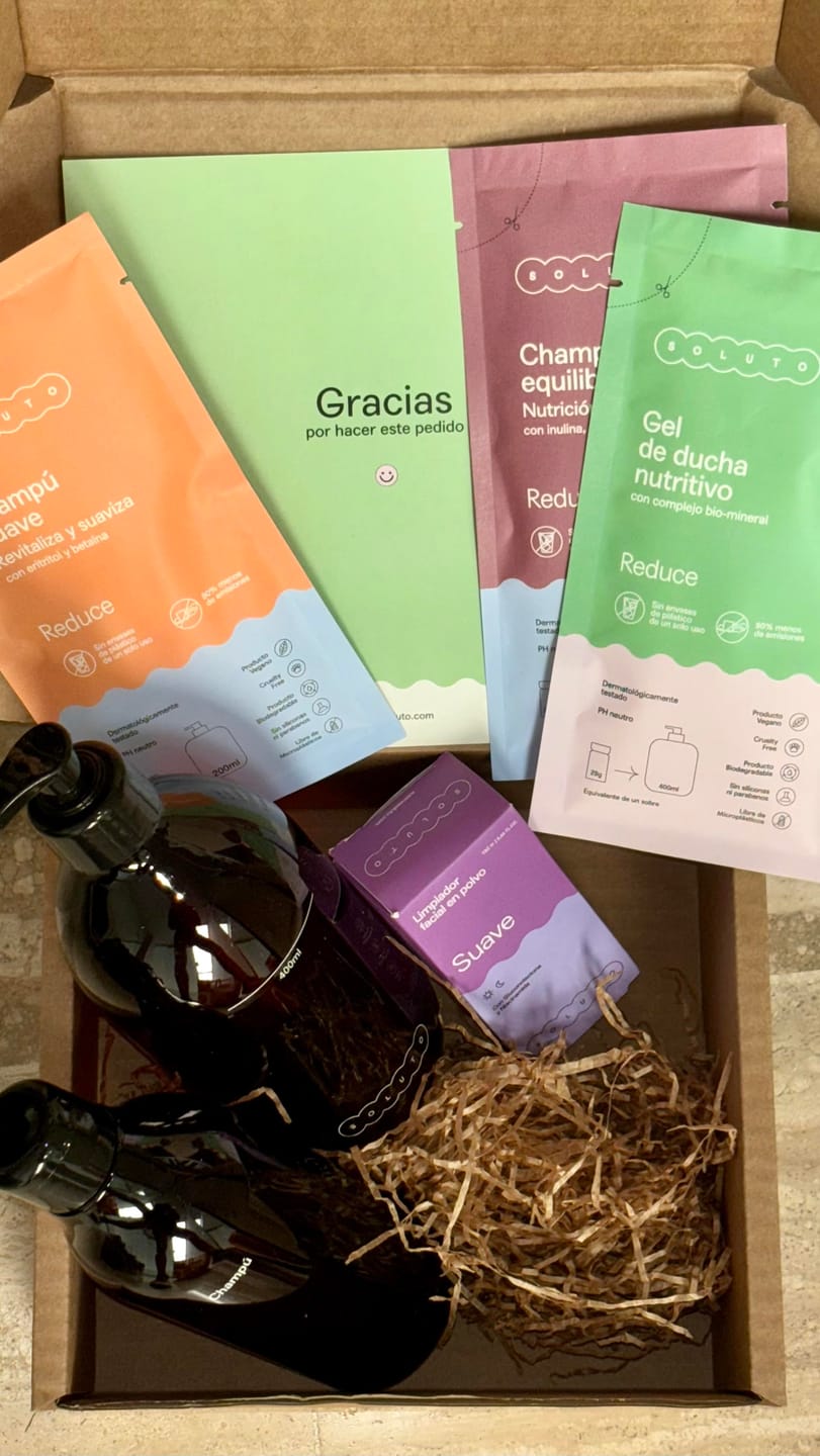 Customer photo review of Botella Soluto Gel de Ducha