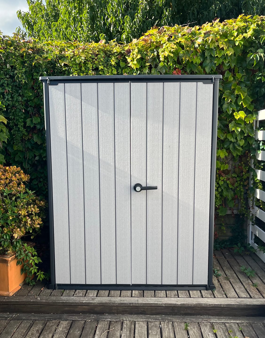 Customer photo review of High Store Plus Shed
