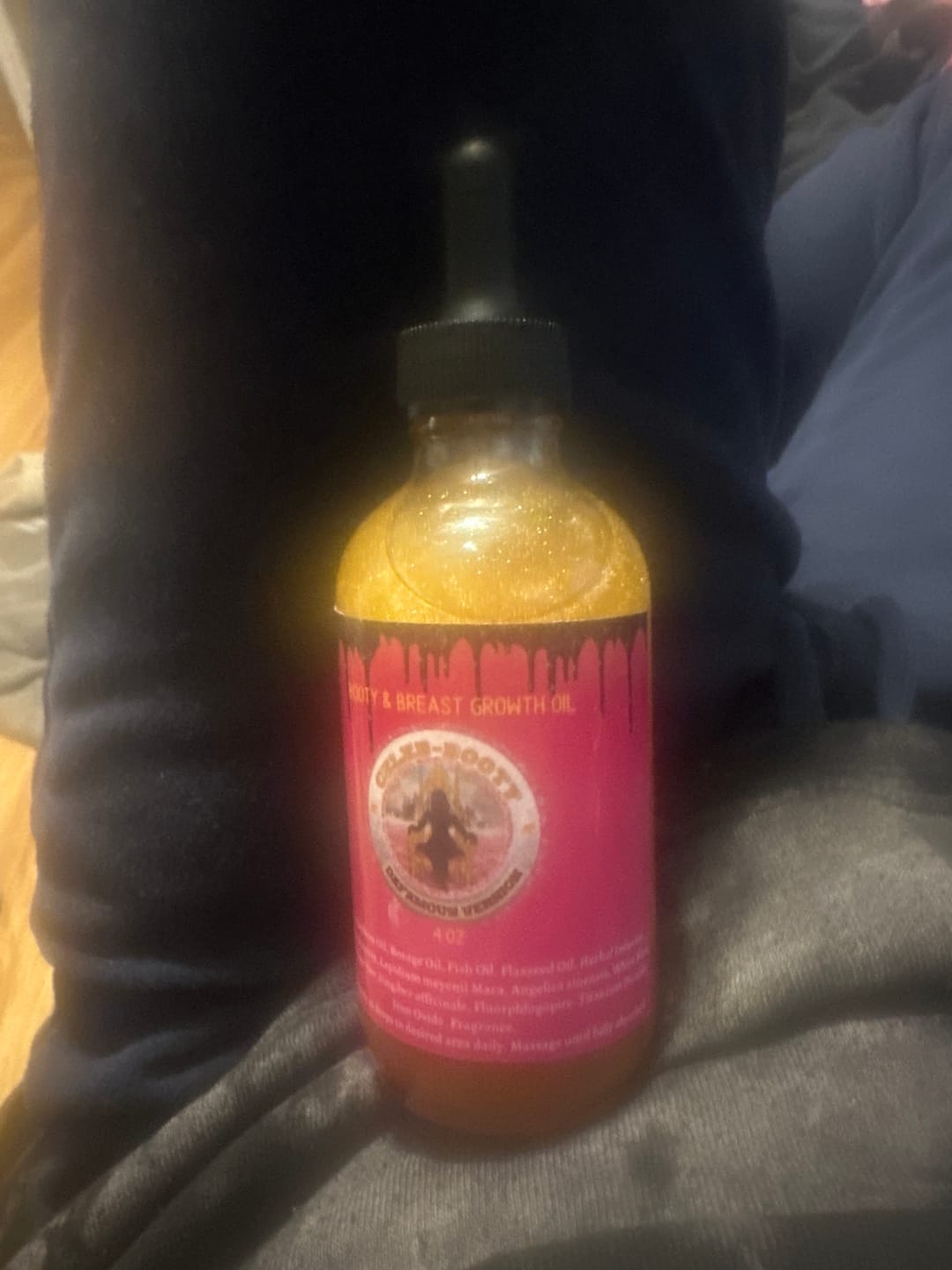 Customer photo review of Get Thick Quick Cream with Royal Jelly – Natural Curve Enhancement for Breasts, Butt, Hips & Thighs