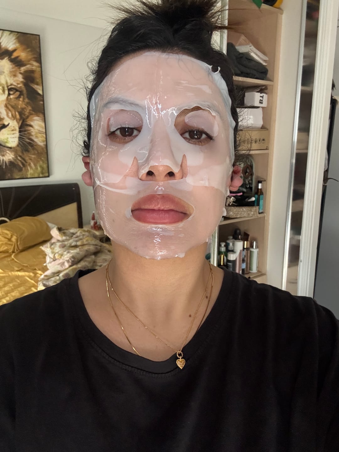 Customer photo review of The Naked Skin Bio-Collagen Mask