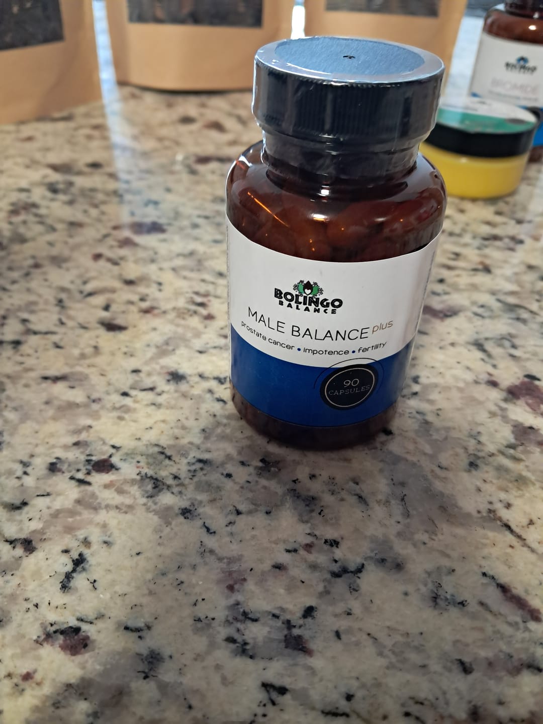Customer photo review of MALE BALANCE PLUS