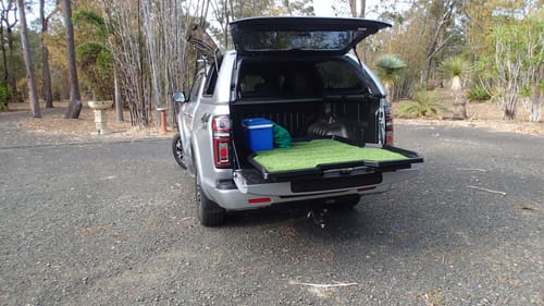 Customer photo review of Sliding Tray Drawer for GWM CANNON 2020+