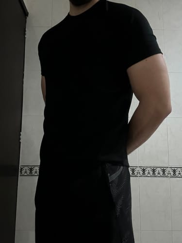 Customer photo review of Training Sport Tee - Army Green