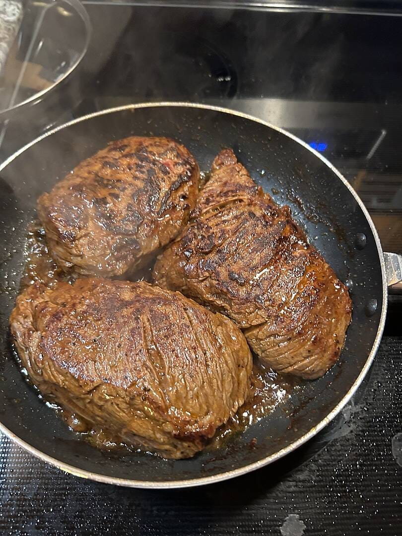 Customer photo review of Choice Bavette Steak