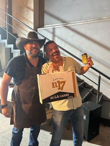 Reseña con foto de un cliente sobre Curso a la Parrilla CDMX - 10 de Octubre