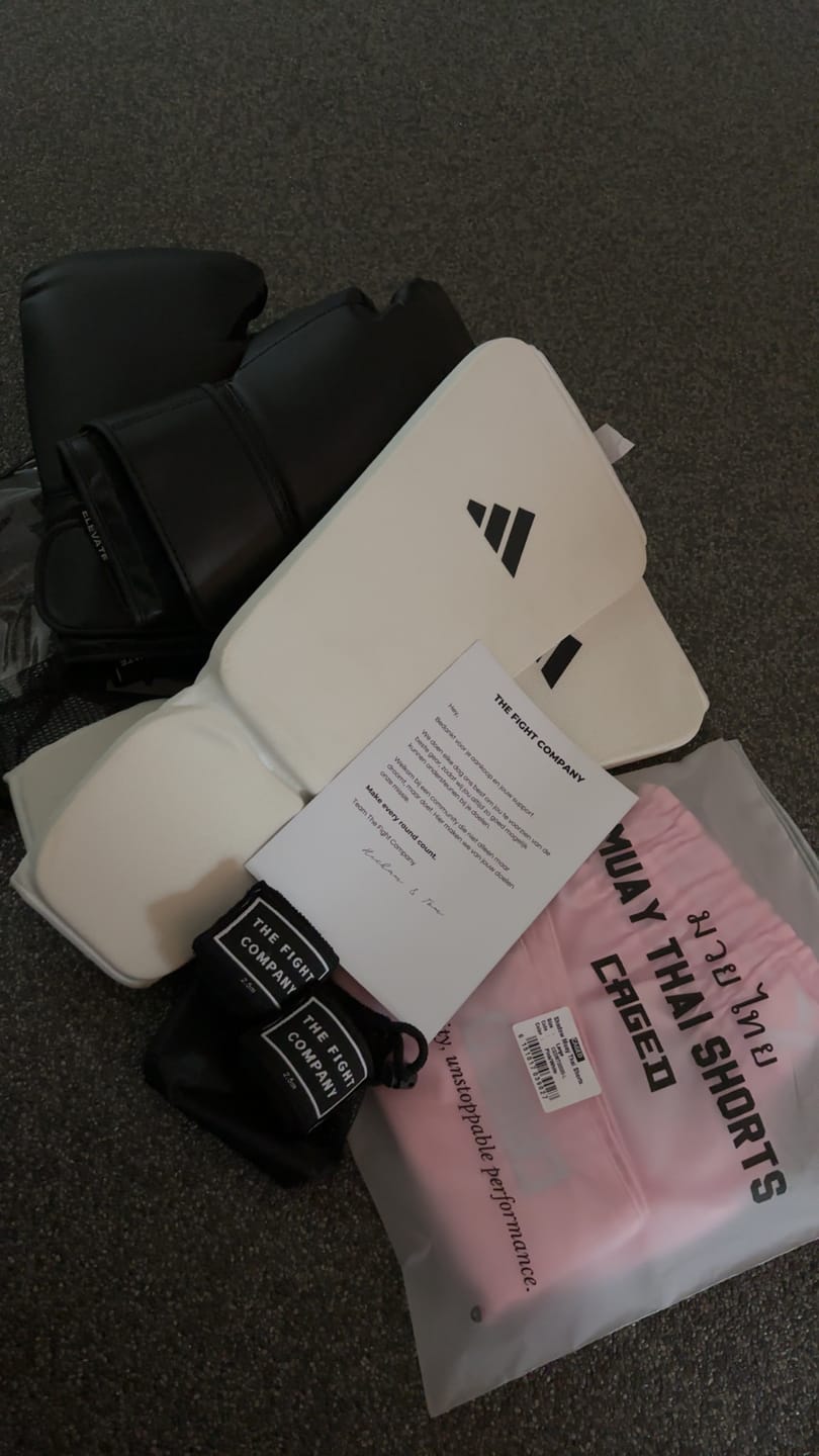 Customer photo review of Elevate Bokshandschoenen Prime - Zwart/Zwart