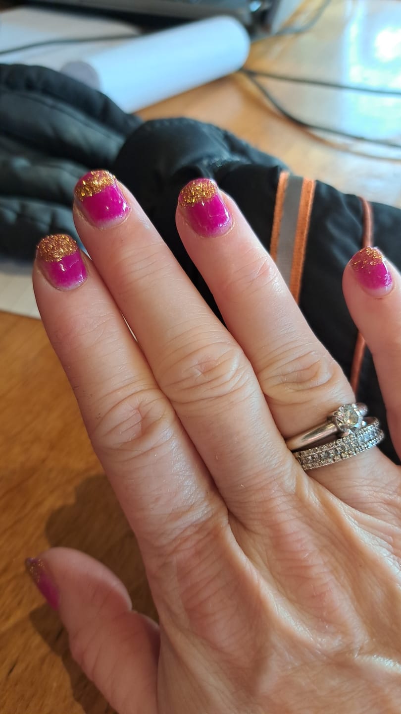 Customer photo review of Green Fields Dipping Powder