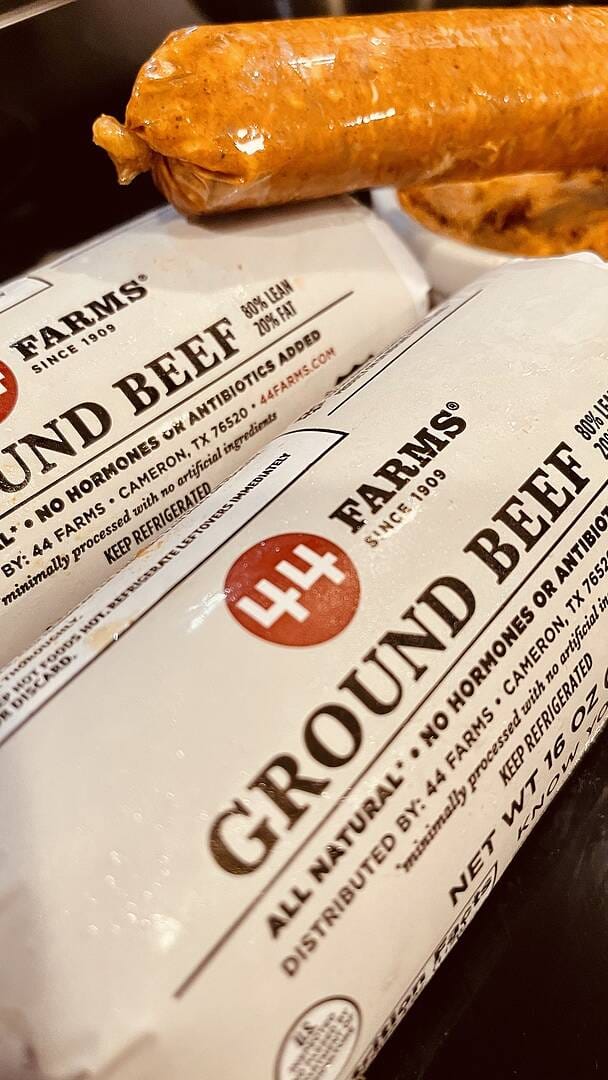 Customer photo review of Angus Ground Beef Choice Or Higher