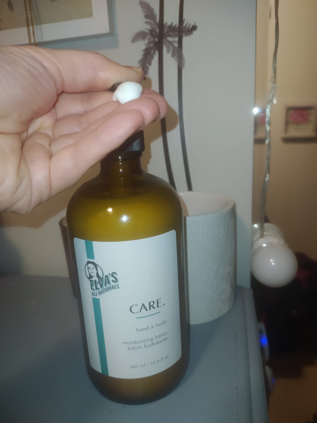Customer photo review of CARE. Hand & Body Lotion