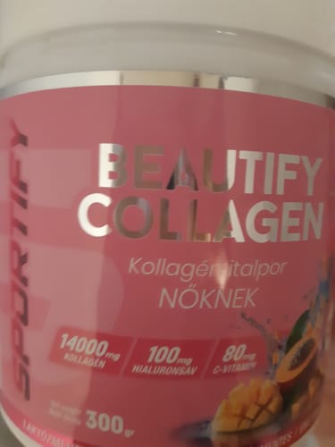 Customer photo review of Beautify Kollagén italpor nőknek