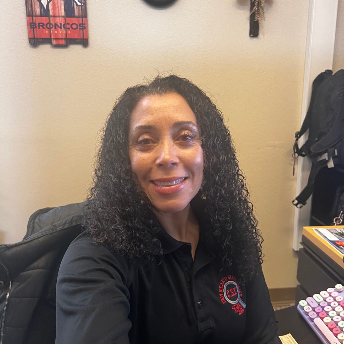 Customer photo review of Wash and Go System with Heavy Hold for Curly Hair
