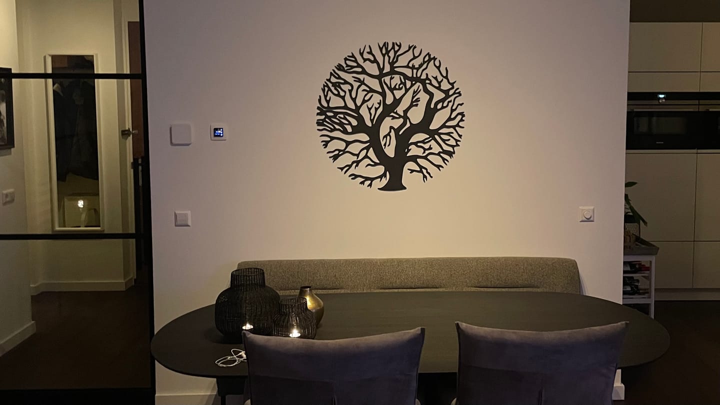 Customer photo review of Wanddecoratie | Levensboom rond
