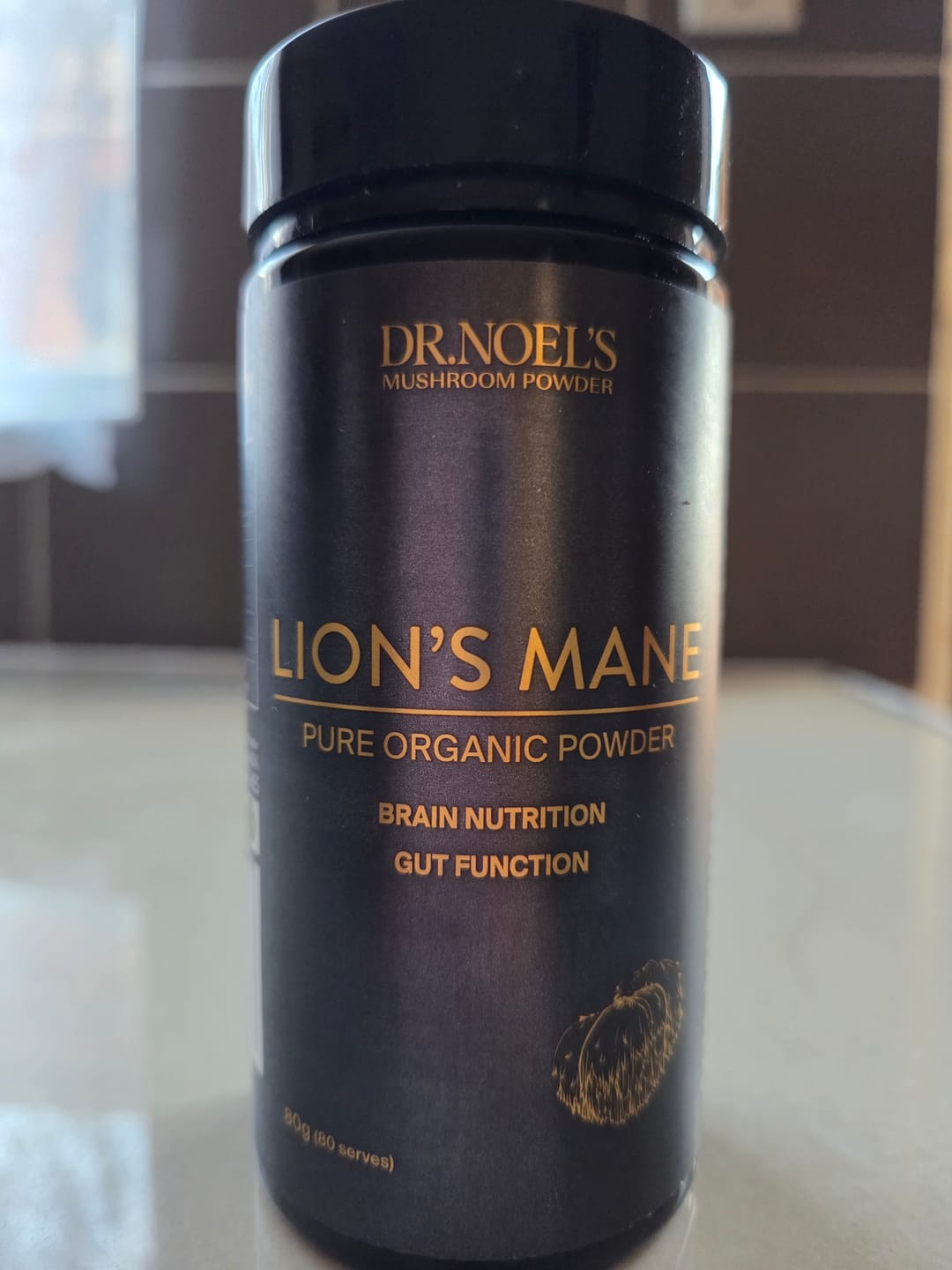 Customer photo review of Concentrated Organic Lion's Mane Mushroom Powder