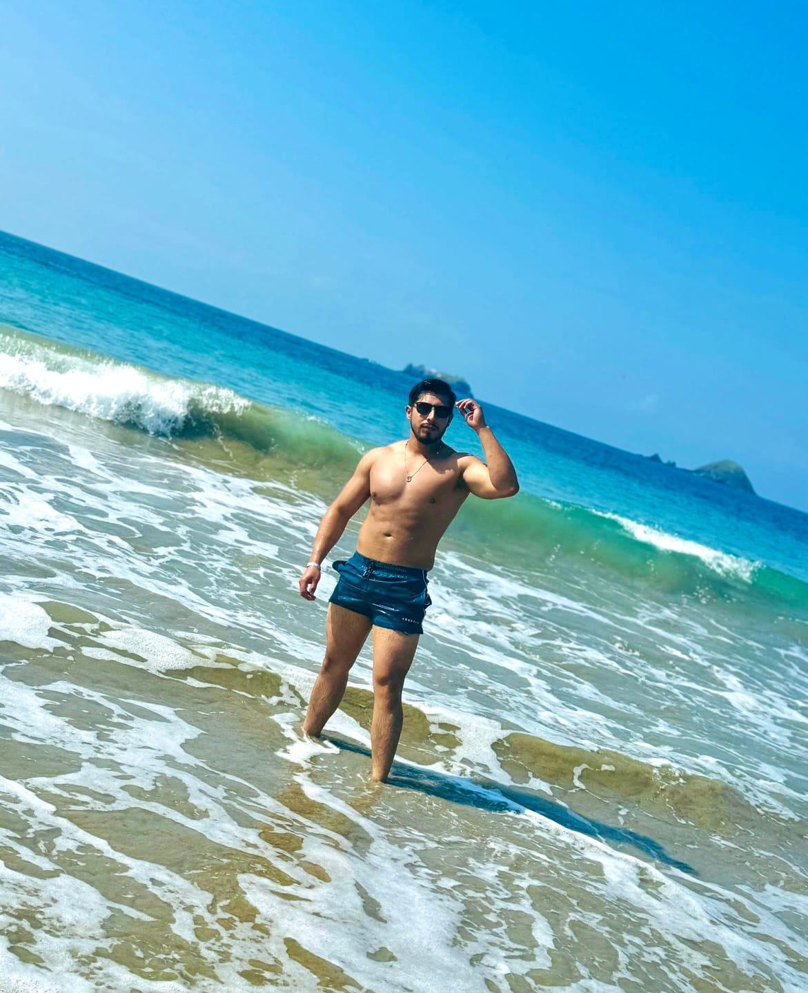 Customer photo review of 140 Frooty Swim Shorts