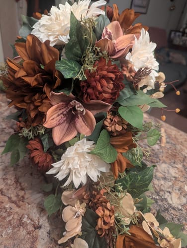 Customer photo review of Bulk 26.7“ Cymbidium Stems Real Touch Floral Artificial Wholesale