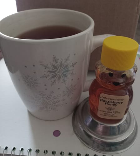 Customer photo review of RazzleBerry Infused Honey