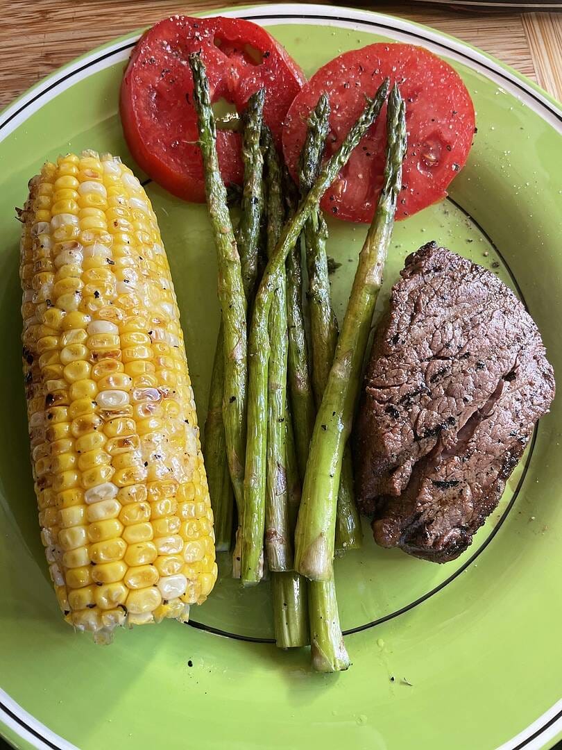 Customer photo review of USDA Prime Boneless Ribeye Steak