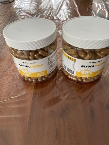 Customer photo review of Alpha Labz - Alpha Prime