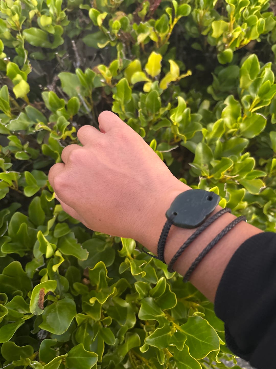Customer photo review of Greenstone Bracelet