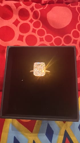 Customer photo review of MEGA RING - Fine Silver