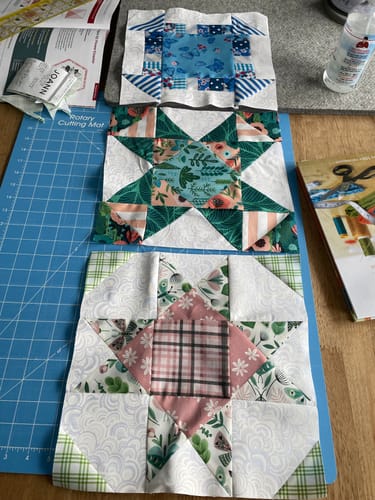 Customer photo review of Mrs Quilty Subscription Box