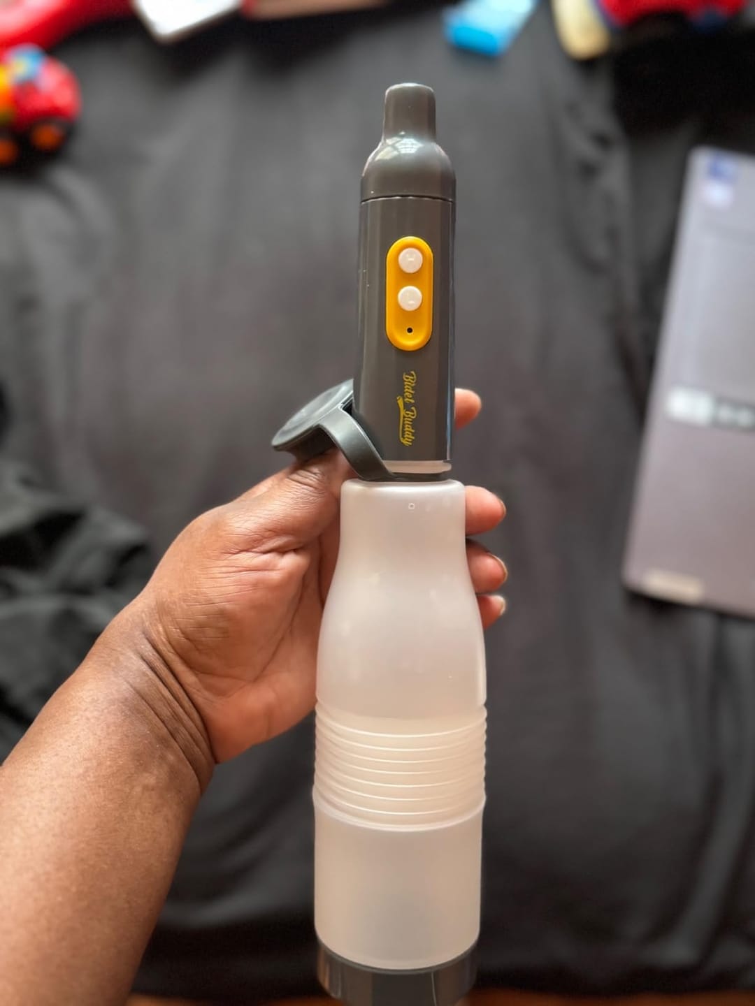Customer photo review of PureJet Rechargeable Portable Bidet