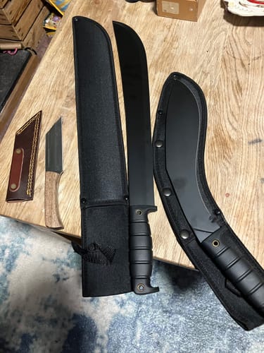 Customer photo review of Matt-Black Gardener - Seconds