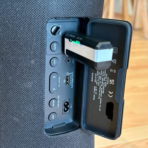 Customer photo review of Talomen K60-2 | Dual Wireless Handheld Dynamic Microphone