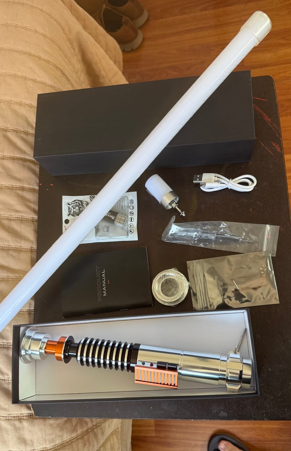 Customer photo review of Luke Skywalker Lightsaber