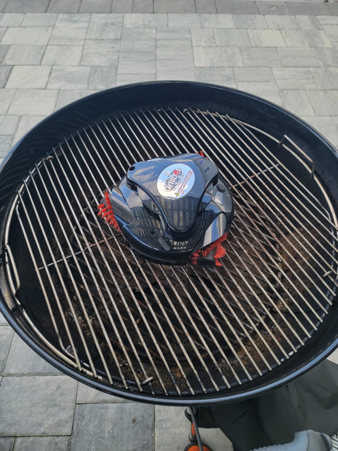 Customer photo review of GRILLBOT 1 YEAR WARRANTY