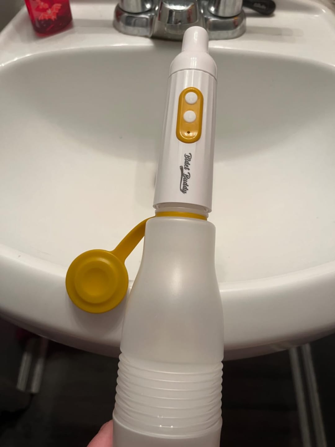Customer photo review of PureJet Rechargeable Portable Bidet