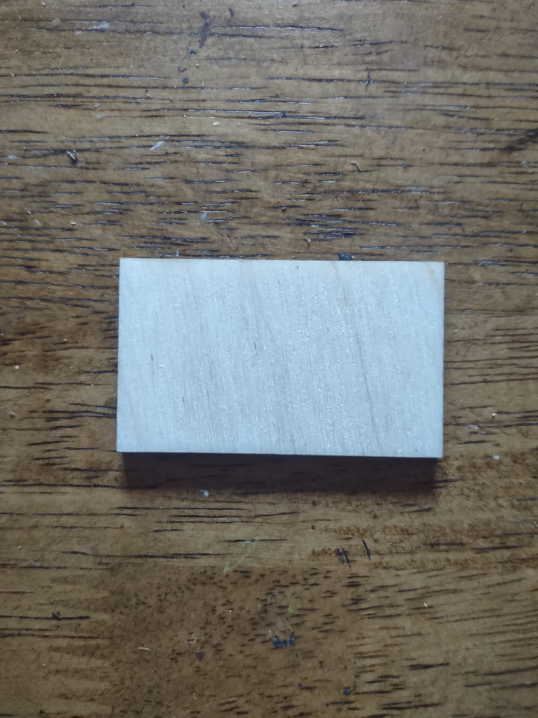 Customer photo review of Unfinished Wood Rectangle Shape - Craft - up to 46" DIY